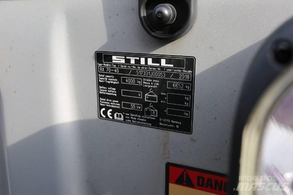 Still RX70-40 Dizel forkliftler