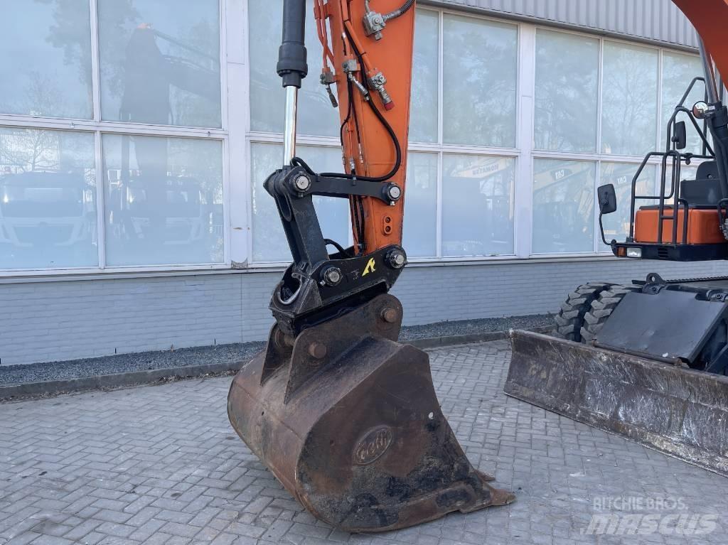 Doosan DX170W-5 Lastik tekerli ekskavatörler