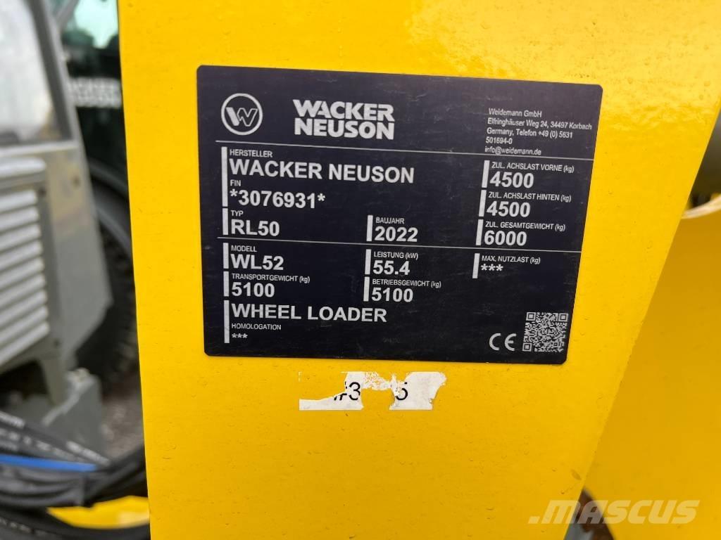 Wacker Neuson WL 52 Tekerlekli yükleyiciler