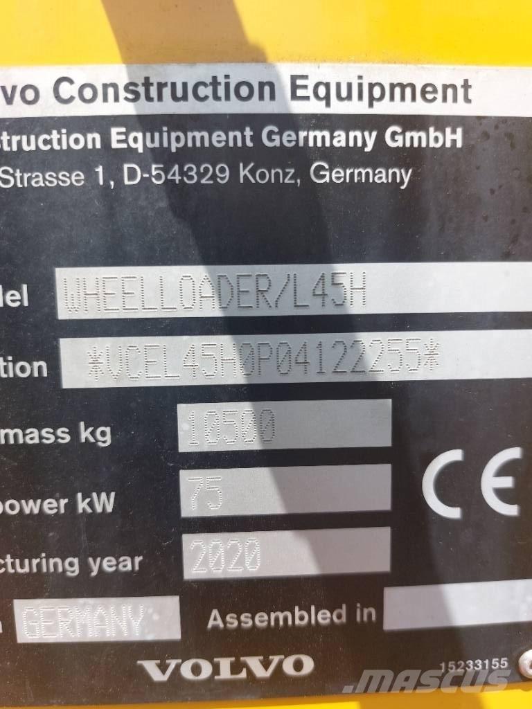 Volvo L 45 H Tekerlekli yükleyiciler