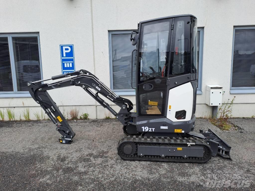 ECM 19ZT Mini ekskavatörler, 7 tona dek