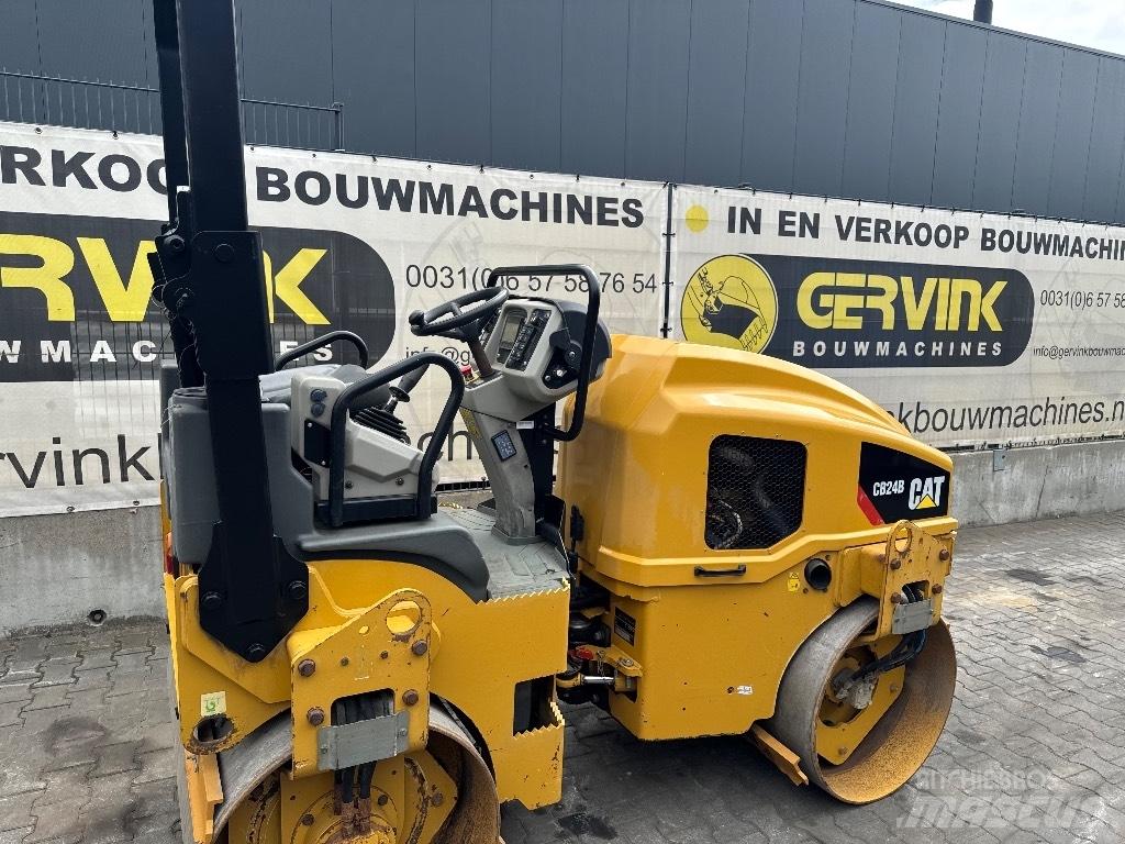 CAT CB 24 B Çift tamburlu silindirler
