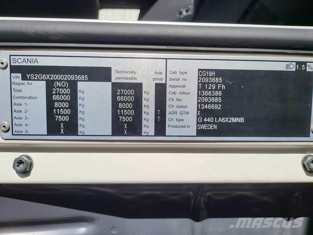 Scania G440 6X2 Çekiciler