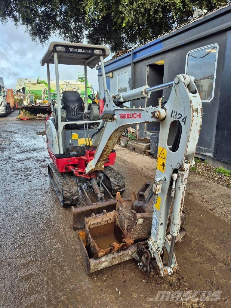 Takeuchi TB 216 Mini ekskavatörler, 7 tona dek