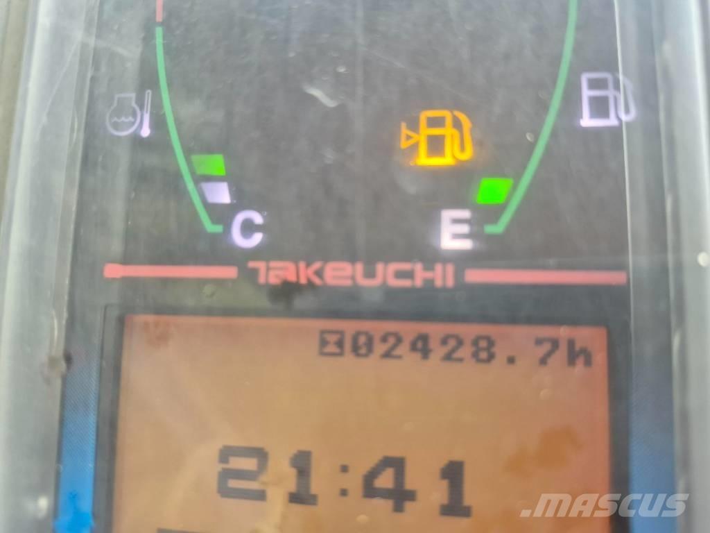 Takeuchi TB 216 Mini ekskavatörler, 7 tona dek