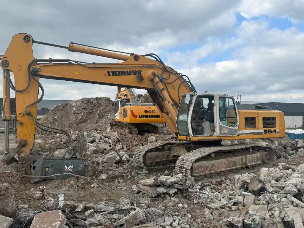 Liebherr R 954 C HD Paletli ekskavatörler