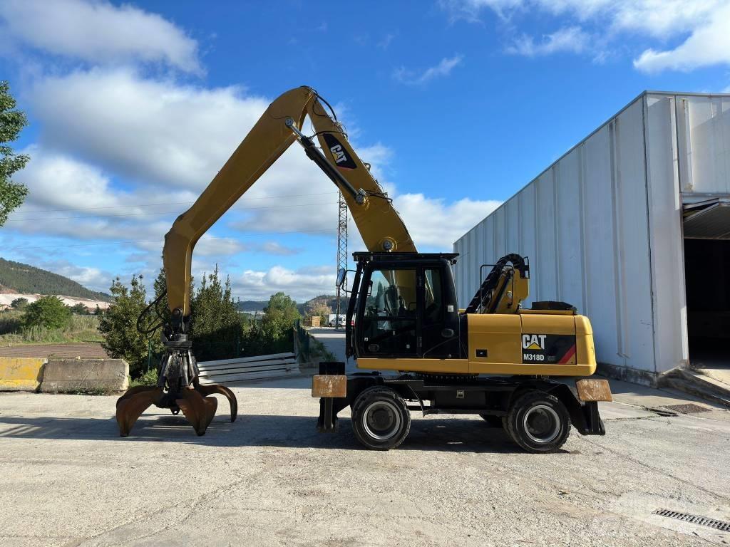 CAT M 318 MH Lastik tekerli ekskavatörler