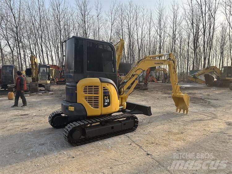 Komatsu PC35 Mini ekskavatörler, 7 tona dek