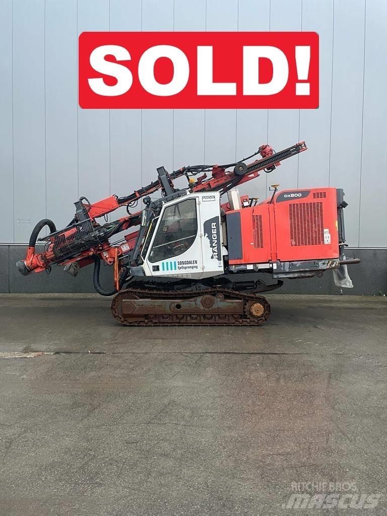 Sandvik DX800 Sondaj kuleleri