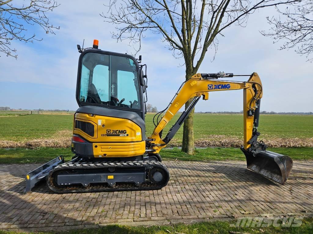 XCMG XE 27 E Mini ekskavatörler, 7 tona dek