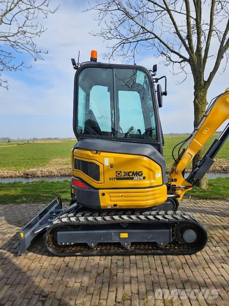 XCMG XE 27 E Mini ekskavatörler, 7 tona dek