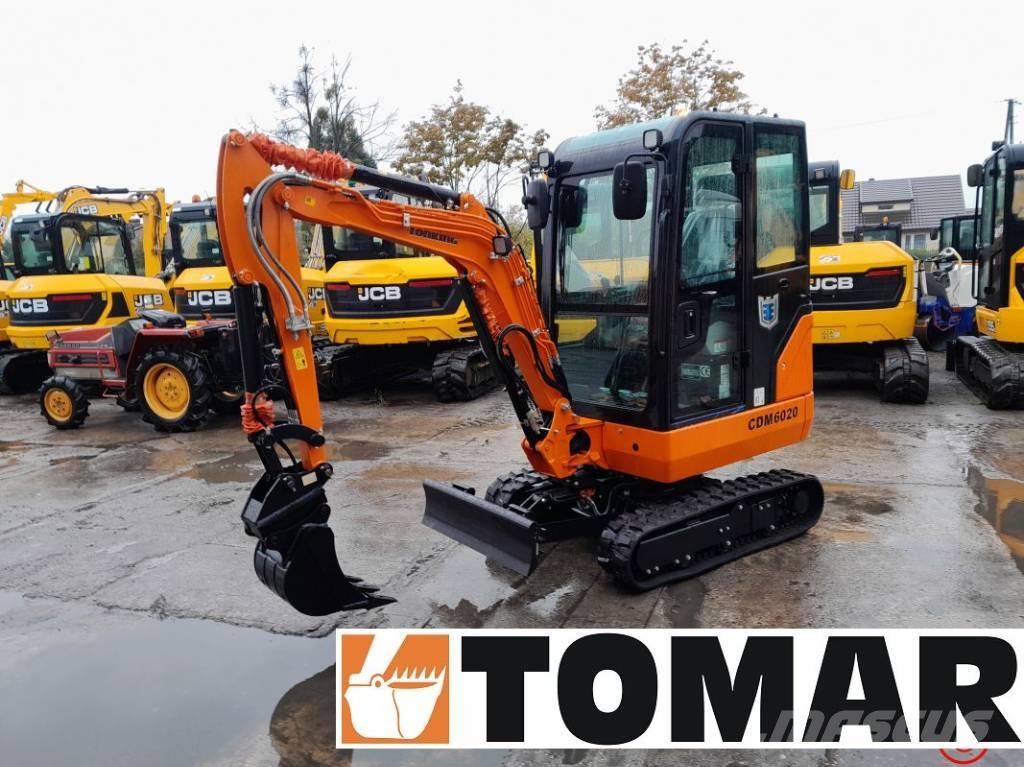 Lonking CDM 6020 Mini ekskavatörler, 7 tona dek