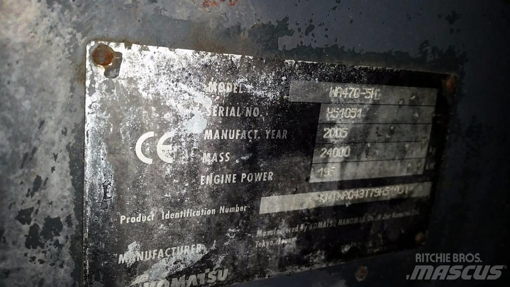 Komatsu WA470-5 Tekerlekli yükleyiciler