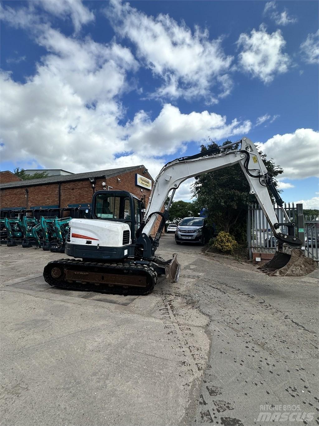 Bobcat E80 Mini ekskavatörler, 7 tona dek