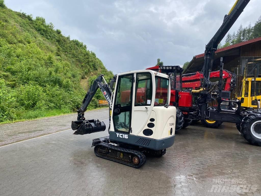 Terex TC 16 Mini ekskavatörler, 7 tona dek