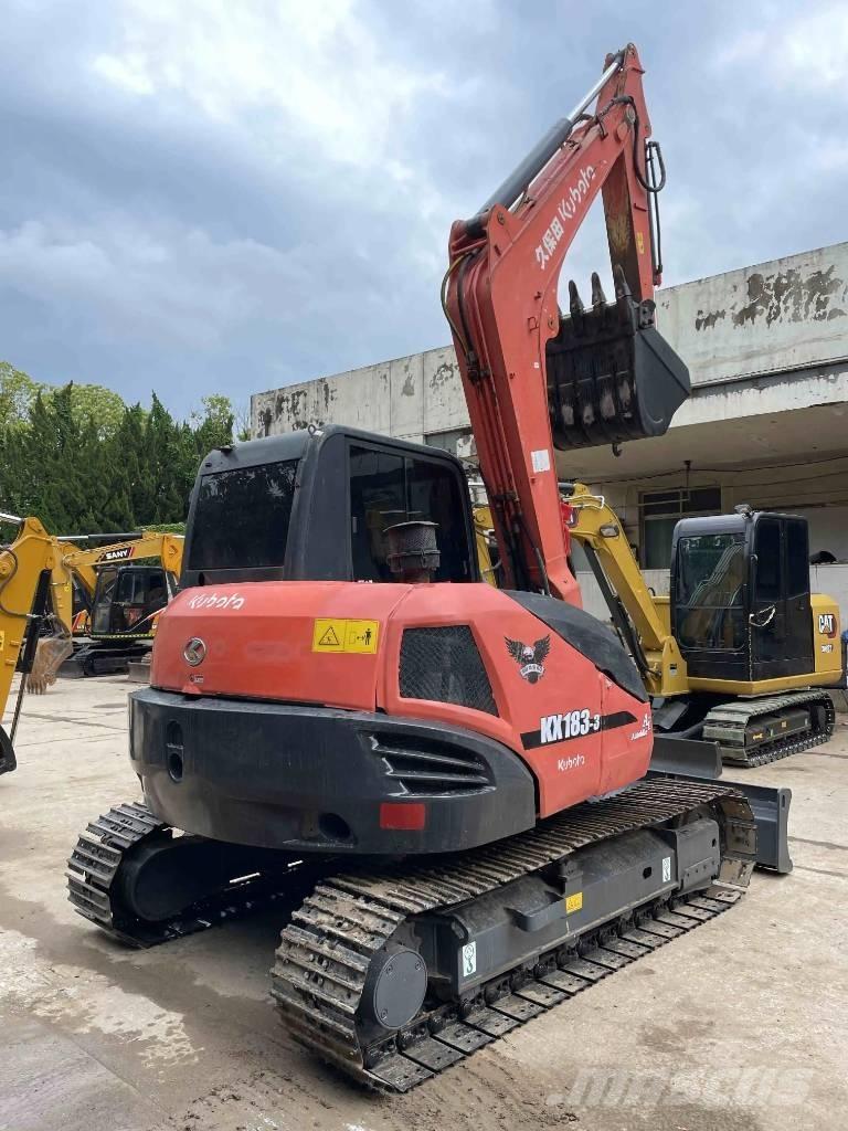 Kubota KX183-3 Mini ekskavatörler, 7 tona dek