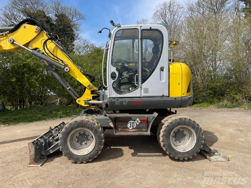 Wacker Neuson EW 100 Lastik tekerli ekskavatörler