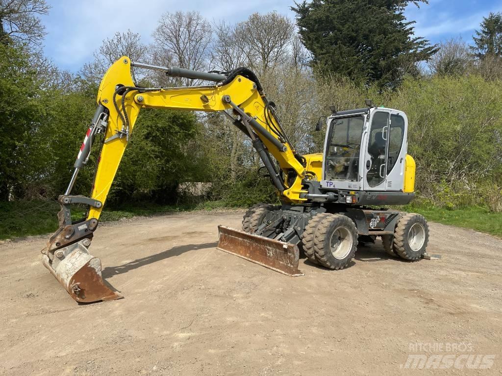 Wacker Neuson EW 100 Lastik tekerli ekskavatörler