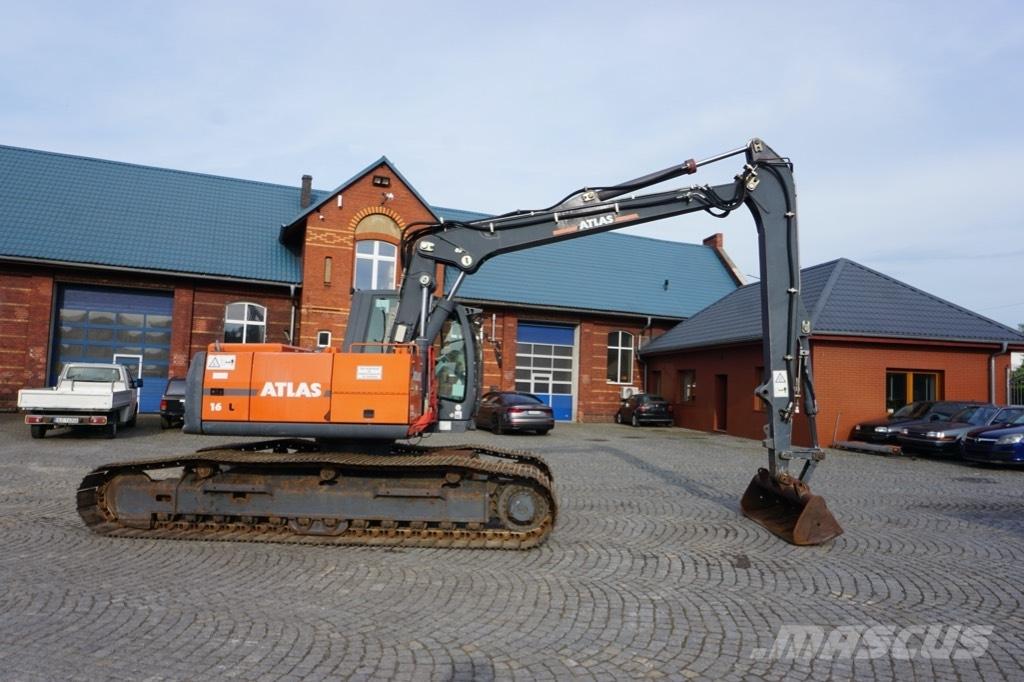 Atlas 160 LC Paletli ekskavatörler