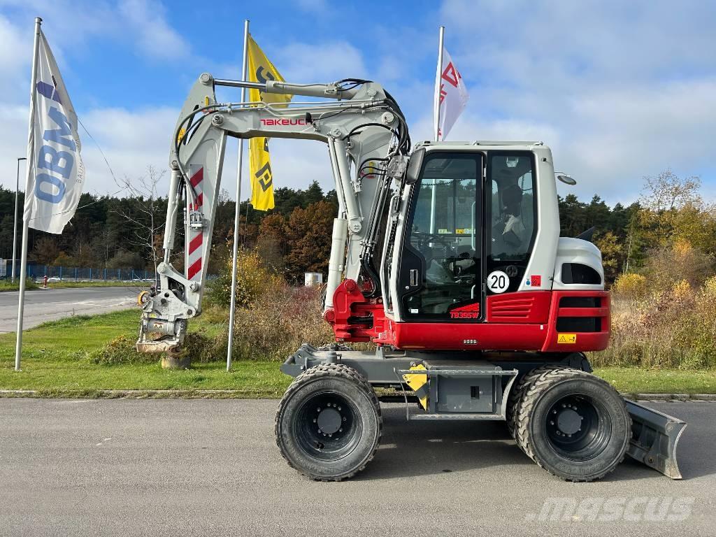 Takeuchi TB 395 W Lastik tekerli ekskavatörler