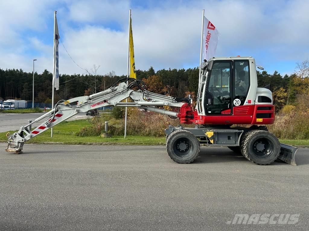Takeuchi TB 395 W Lastik tekerli ekskavatörler