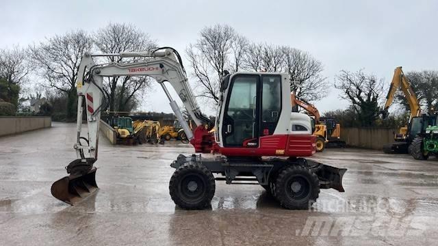 Takeuchi TB295W Lastik tekerli ekskavatörler