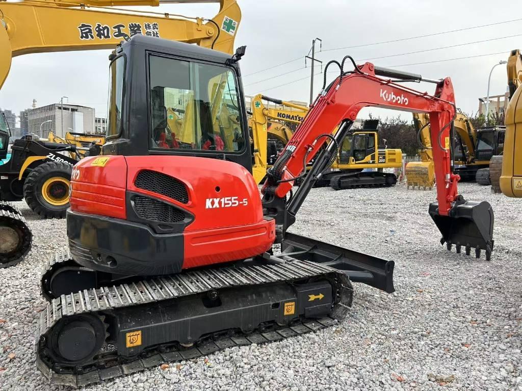 Kubota KX 155 Mini ekskavatörler, 7 tona dek