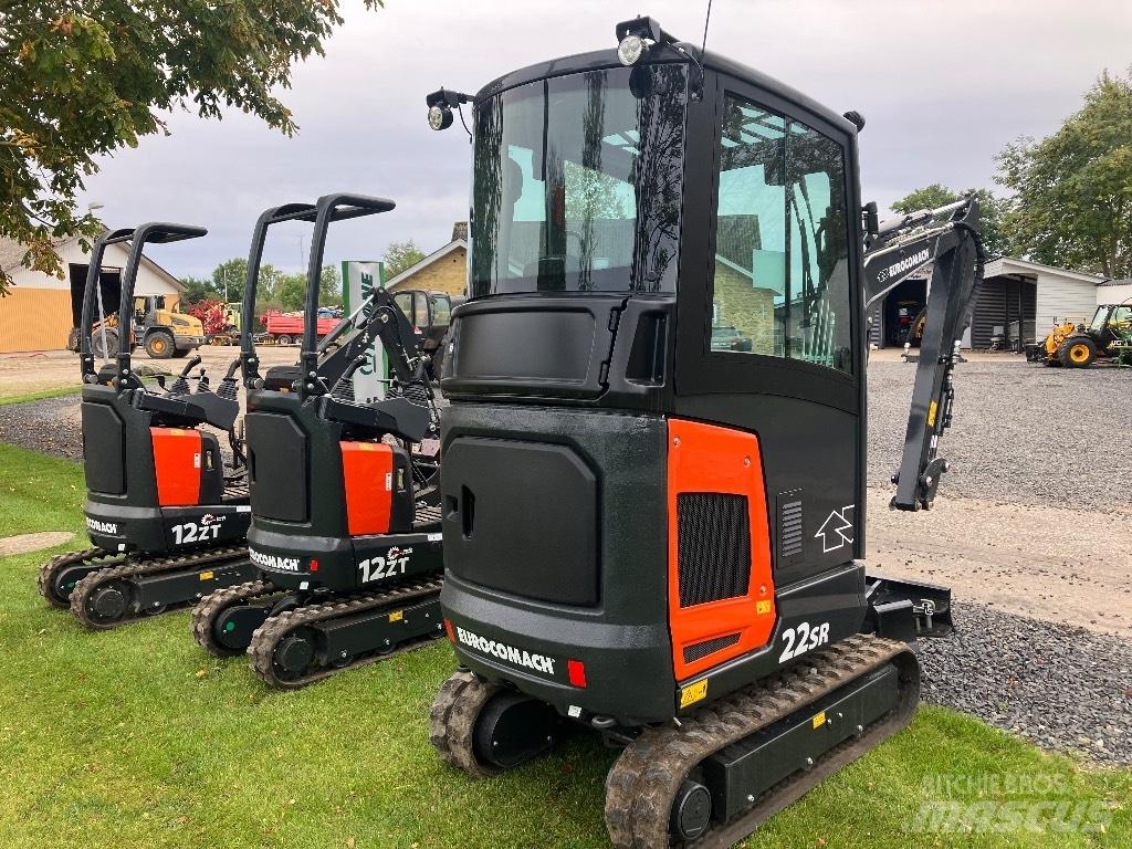 Eurocomach 22SR Mini ekskavatörler, 7 tona dek