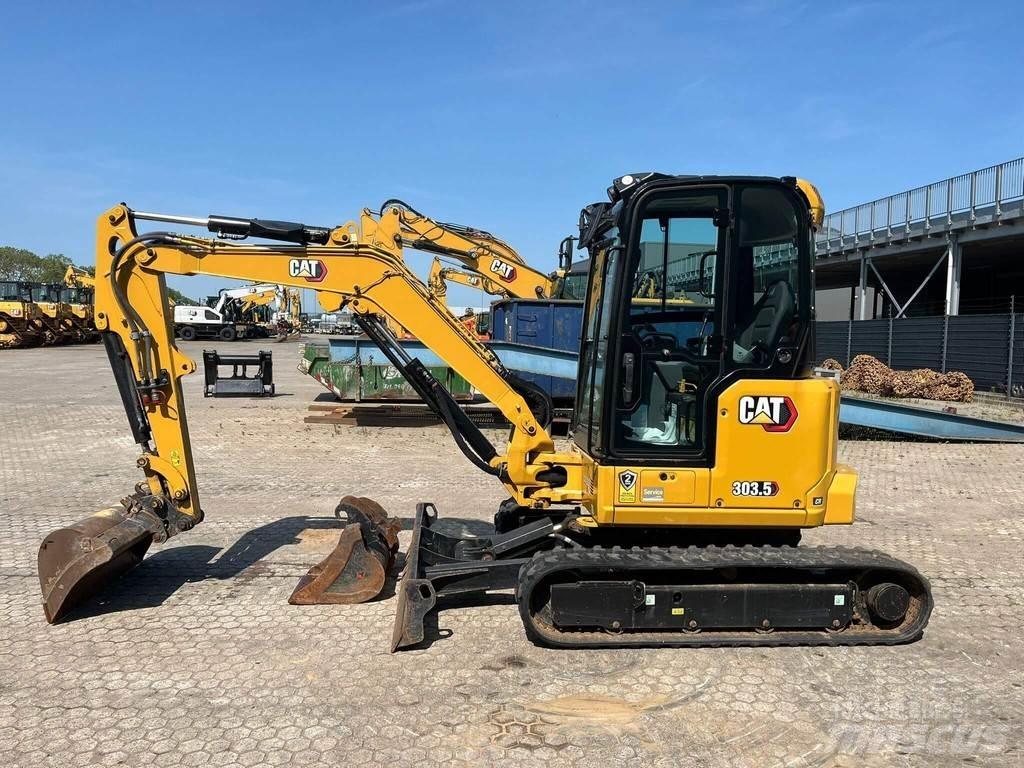 CAT 303.5 Mini ekskavatörler, 7 tona dek