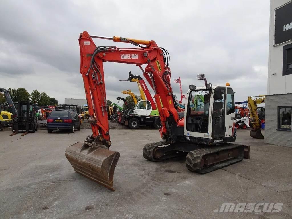 Kubota KX080-3 Mini ekskavatörler, 7 tona dek