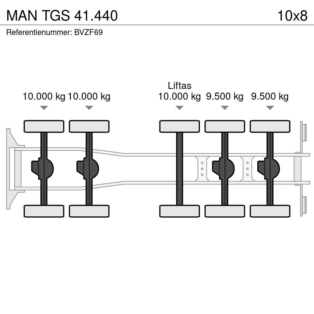 MAN TGS 41.440 Damperli kamyonlar