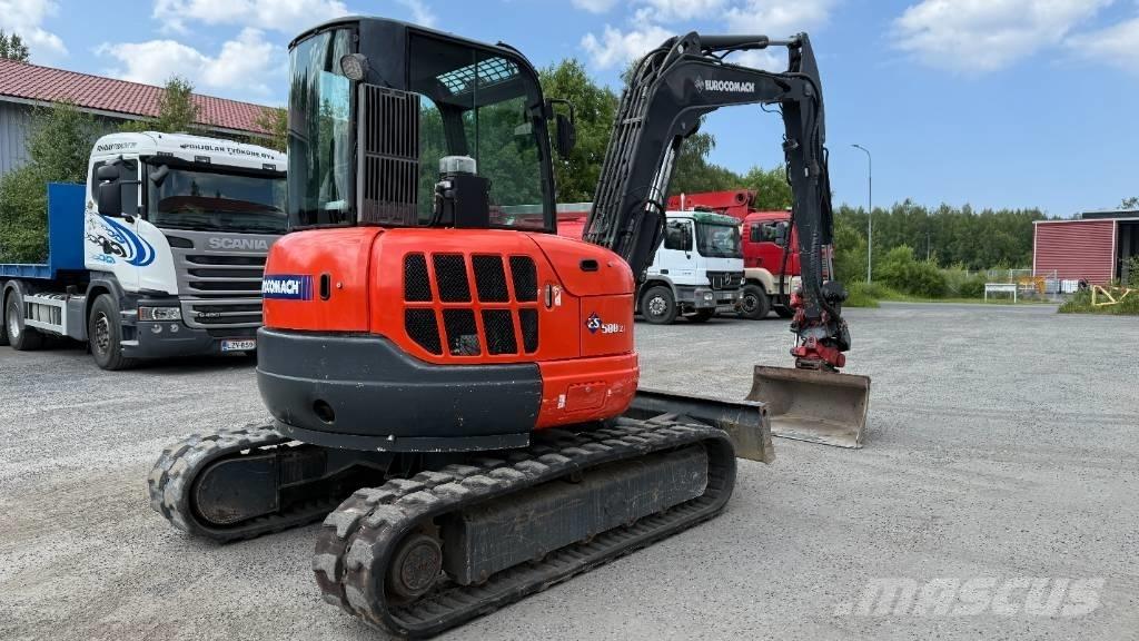 Eurocomach ES 500 ZT Mini ekskavatörler, 7 tona dek
