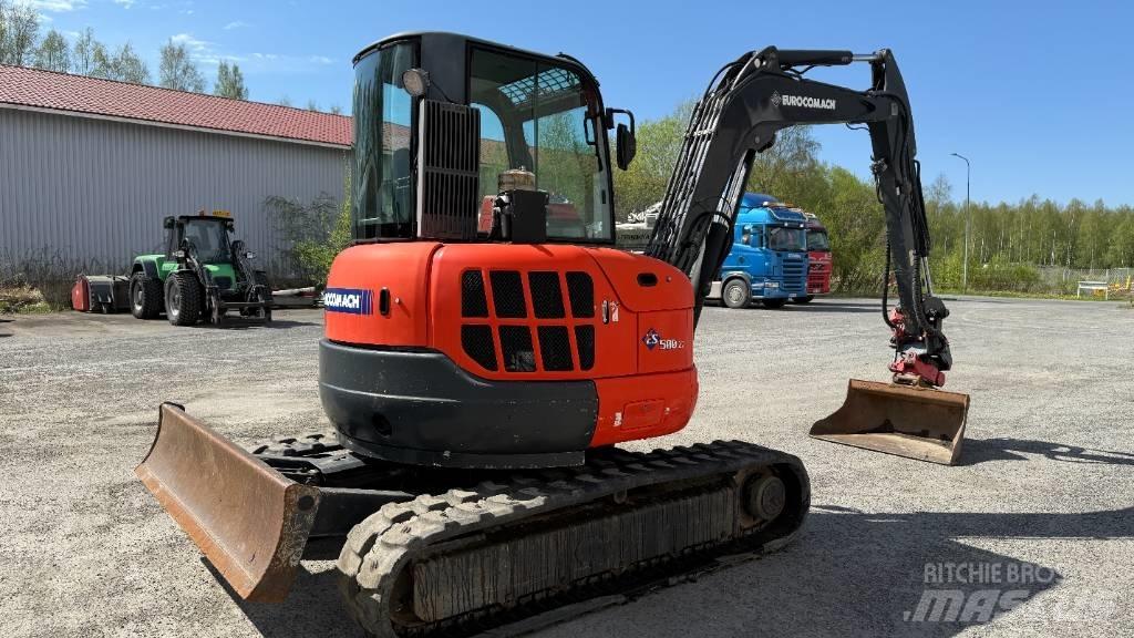 Eurocomach ES 500 ZT Mini ekskavatörler, 7 tona dek