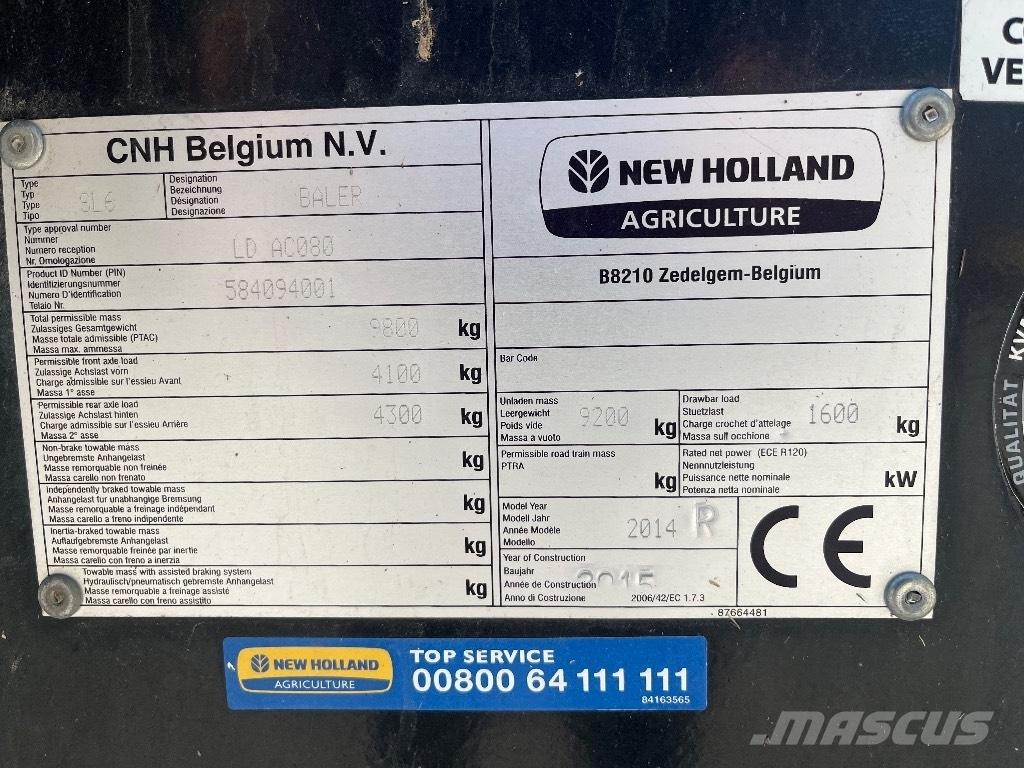 New Holland 1290 Küp balya makinalari