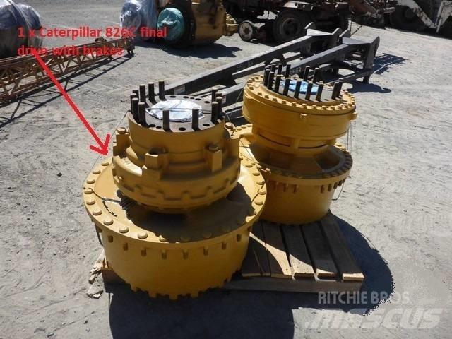 CAT 826 C Akslar