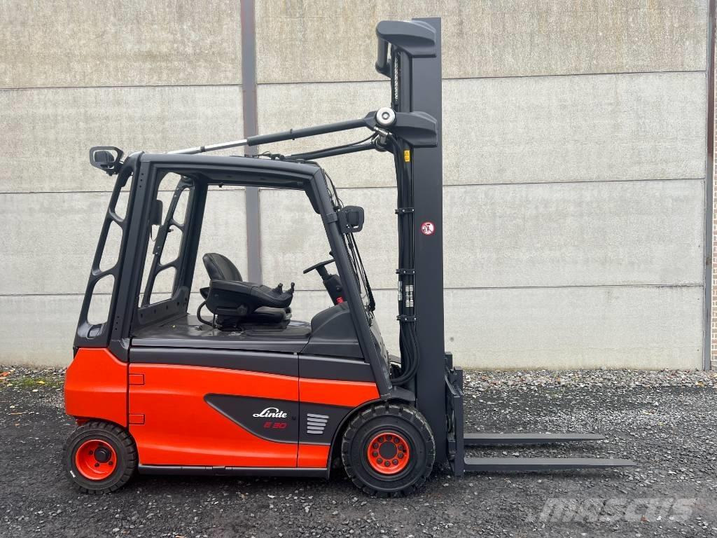 Linde E30L-01 Elektrikli forkliftler