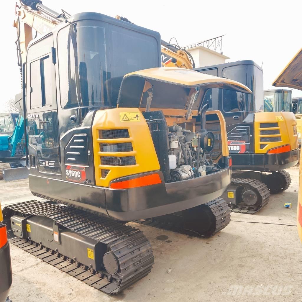Sany SY60C Mini ekskavatörler, 7 tona dek