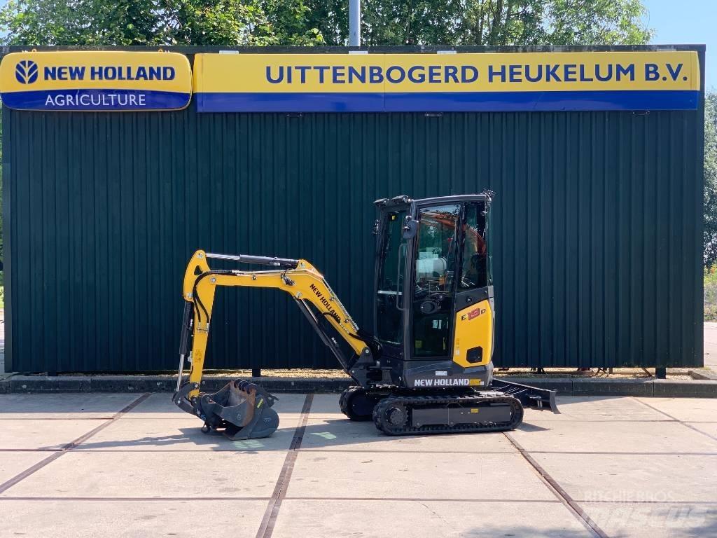New Holland E19D Mini ekskavatörler, 7 tona dek