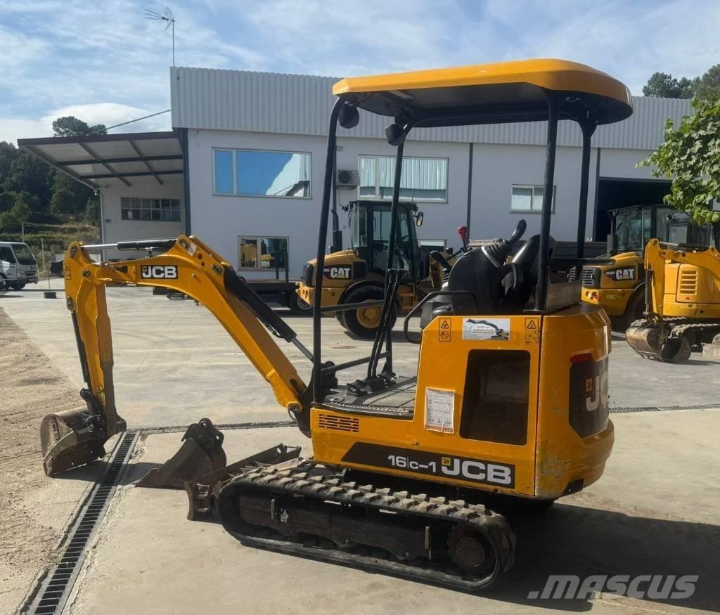 JCB 16 C-1 Mini ekskavatörler, 7 tona dek