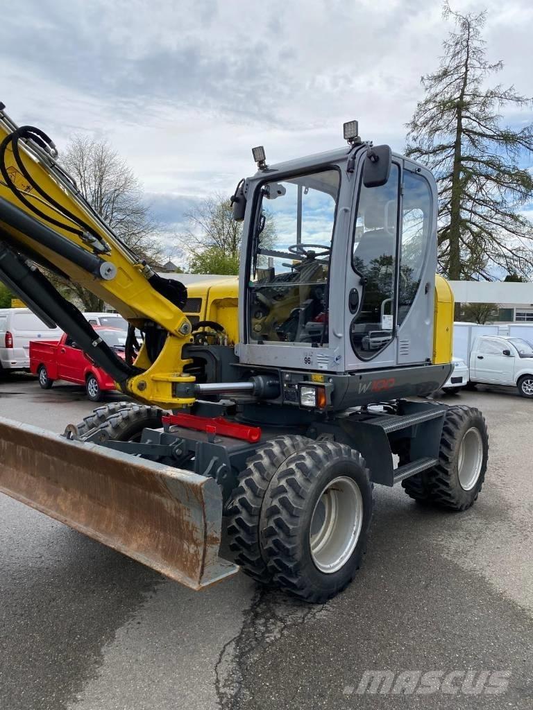 Wacker Neuson EW 100 Lastik tekerli ekskavatörler