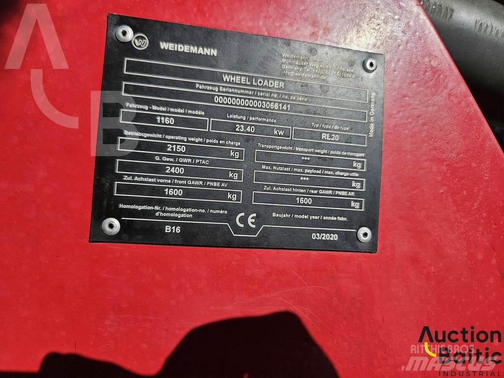 Weidemann 1160 Tekerlekli yükleyiciler