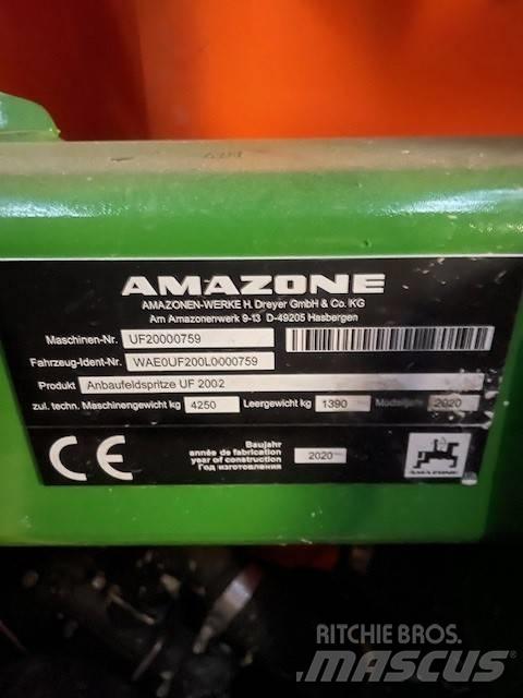 Amazone UF 2002 Monte edilebilir pülverizatörler