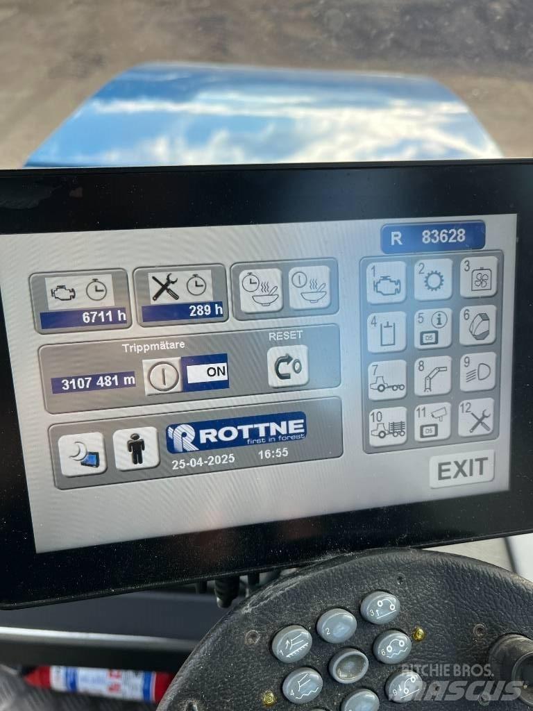 Rottne F15D Tomruk yükleyici traktörler