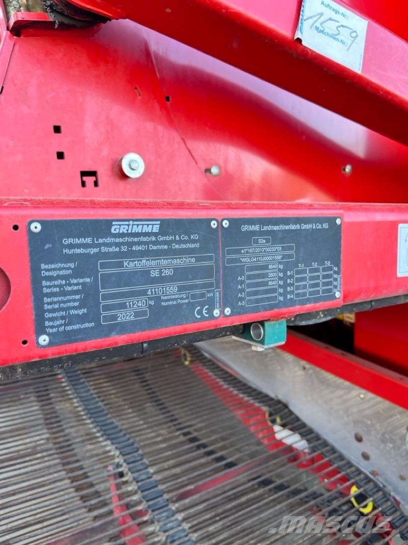 Grimme SE260 Diger tarim makinalari
