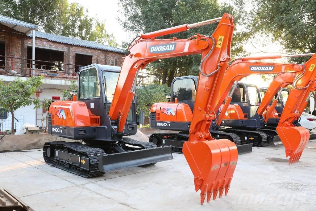 Doosan DH 60-7 Mini ekskavatörler, 7 tona dek