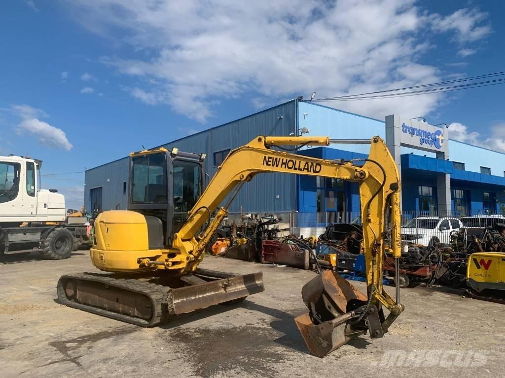 New Holland EH 45 Mini ekskavatörler, 7 tona dek