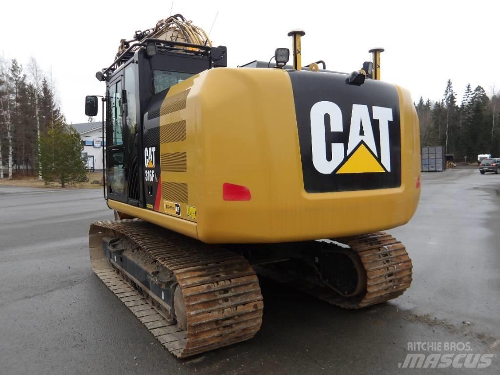 CAT 316 F Paletli ekskavatörler