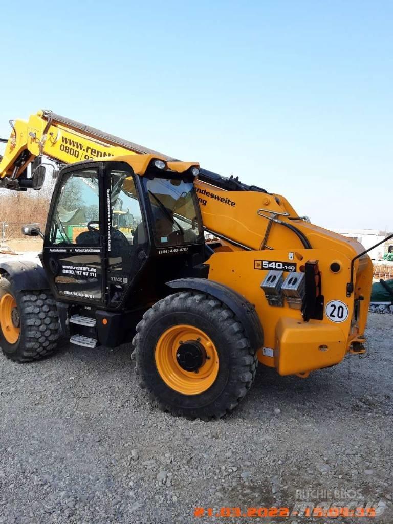 JCB 540-140 Teleskopik yükleyiciler