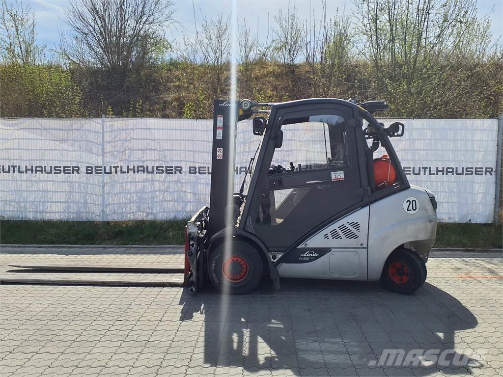 Linde H35T LPG'li forkliftler