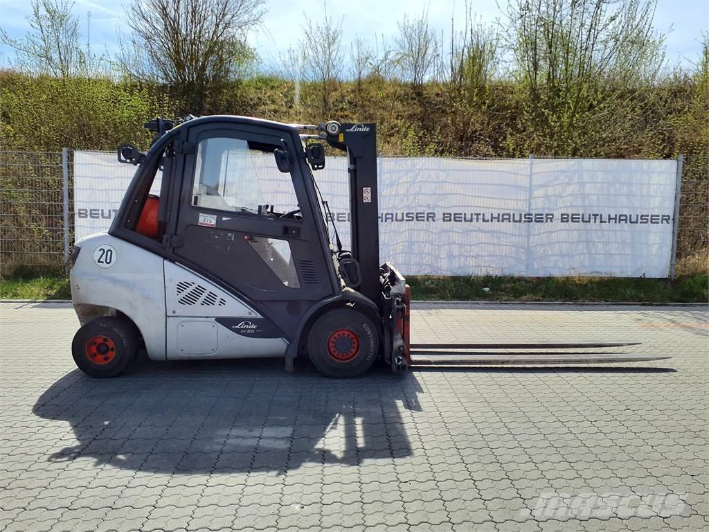 Linde H35T LPG'li forkliftler